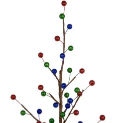 Northlight Glittered Ball Ornament Artificial Christmas Tree - Unlit - 24" -Christmas Decor Sale northlight hn95108 02 64484.1704379349