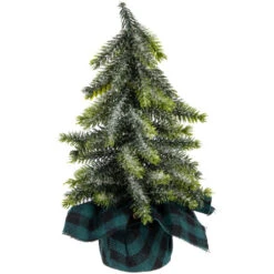 Northlight Mini Iced Downswept Pine Artificial Christmas Trees - 9" - Set Of 3 9 Northlight Mini Iced Downswept Pine Artificial Christmas Trees - 9" - Set Of 3 -Christmas Decor Sale northlight hn95111 02 75604.1702402353