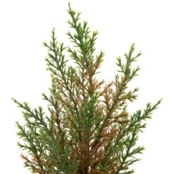 Northlight Mini Cedar Artificial Christmas Trees - 10" - Set Of 3 -Christmas Decor Sale northlight hn95114 03 96984.1702402353