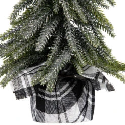 Northlight Mini Silvery Pine Downswept Artificial Christmas Trees - 9.5" - Set Of 3 -Christmas Decor Sale northlight hn95115 04 51800.1702402353