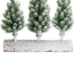 Northlight Frosted Pine Tree Trio Christmas Decoration - 8" - Unlit -Christmas Decor Sale northlight hn96810 06 56680.1727317572