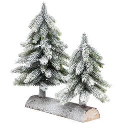 Northlight Frosted Pine Tree Duo Christmas Decoration - 12" - Unlit 11 Northlight Frosted Pine Tree Duo Christmas Decoration - 12" - Unlit -Christmas Decor Sale northlight hn97261 03 91806.1727317573