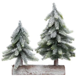 Northlight Frosted Pine Tree Duo Christmas Decoration - 12" - Unlit 12 Northlight Frosted Pine Tree Duo Christmas Decoration - 12" - Unlit -Christmas Decor Sale northlight hn97261 04 74490.1727317573