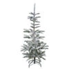 Northlight Real Touch™? Slim Flocked Nordmann Fir Artificial Christmas Tree - Unlit - 7.5' -Christmas Decor Sale northlight j00090 26783.1637238876