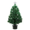Northlight 4' Pre-Lit Potted Fiber Optic Artificial Christmas Tree With Stars - Multicolor Lights -Christmas Decor Sale northlight j15603 1 21234.1588369265