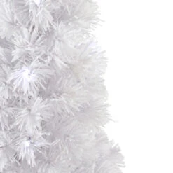 Northlight Pre-Lit Color Changing Fiber Optic Artificial Christmas Tree - 4' - White - Multicolor LED Lights -Christmas Decor Sale northlight j27048 2 43674.1665610742