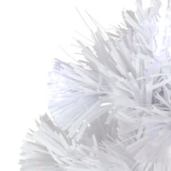 Northlight Pre-Lit Color Changing Fiber Optic Artificial Christmas Tree - 4' - White - Multicolor LED Lights -Christmas Decor Sale northlight j27048 5 77320.1665610742