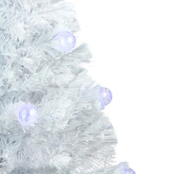 Northlight 3' Pre-Lit White Fiber Optic Artificial Christmas Tree, White Lights -Christmas Decor Sale northlight j65105 2 57097.1638917345