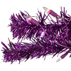 Northlight 4' Pre-Lit Purple Tinsel Artificial Christmas Tree- Clear Lights, Purple Wire 11 Northlight 4' Pre-Lit Purple Tinsel Artificial Christmas Tree- Clear Lights, Purple Wire -Christmas Decor Sale northlight j92317 03 21131.1714771609