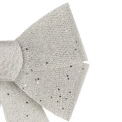 Northlight 16" LED Lighted Silver Burlap Bow Christmas Decoration With Color Changing Lights 9 Northlight 16" LED Lighted Silver Burlap Bow Christmas Decoration With Color Changing Lights -Christmas Decor Sale northlight j93096 3 80540.1661885735