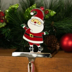 Northlight Santa Claus Christmas Stocking Holder - 5.5" -Christmas Decor Sale northlight j96401 styled 01 62843.1719611160