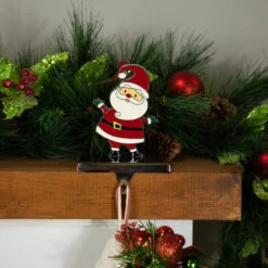 Northlight Santa Claus Christmas Stocking Holder - 5.5" -Christmas Decor Sale northlight j96401 styled 02 95452.1719611160