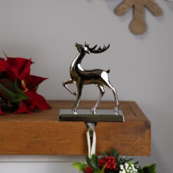 Northlight Reindeer Christmas Stocking Holder - 6" -Christmas Decor Sale northlight j96402 styled 02 17996.1719611163