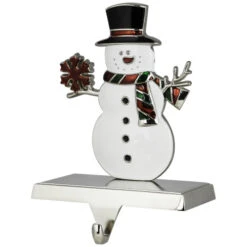 Northlight Smiling Snowman Christmas Stocking Holder - 6" 12 Northlight Smiling Snowman Christmas Stocking Holder - 6" -Christmas Decor Sale northlight j96403 03 17590.1719611160