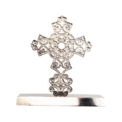 Northlight Filigree Cross Christmas Stocking Holder - 5" -Christmas Decor Sale northlight j96409 04 81266.1727317577