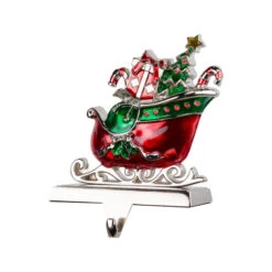 Northlight Present Filled Sleigh Christmas Stocking Holder - 5.5" 12 Northlight Present Filled Sleigh Christmas Stocking Holder - 5.5" -Christmas Decor Sale northlight j96411 03 14828.1727317576
