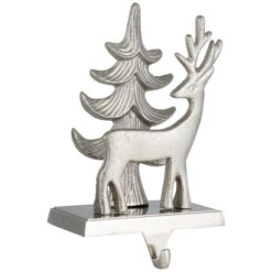 Northlight Reindeer And Pine Tree Christmas Stocking Holder - 7" -Christmas Decor Sale northlight j96414 02 18200.1719611163