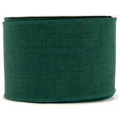 Northlight Solid Green Wired Edge Craft Christmas Ribbon 2.5 X 10 Yards -Christmas Decor Sale northlight j99440 03 63957.1697906056