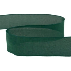 Northlight Solid Green Wired Edge Craft Christmas Ribbon 2.5 X 10 Yards -Christmas Decor Sale northlight j99440 04 25348.1697906055