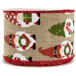 Northlight Gnome Burlap Style Wired Craft Christmas Ribbon 2.5" X 10 Yards 10 Northlight Gnome Burlap Style Wired Craft Christmas Ribbon 2.5" X 10 Yards -Christmas Decor Sale northlight j99454 03 64413.1697906053