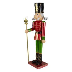 Northlight 23.75" Red And Green Metal Nutcracker Soldier Christmas Decoration 11 Northlight 23.75" Red And Green Metal Nutcracker Soldier Christmas Decoration -Christmas Decor Sale northlight jf91126 3 67260.1605061116
