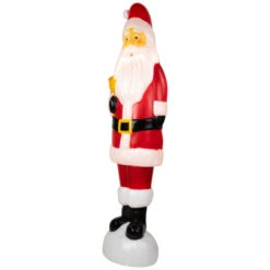 Lighted Blow Mold Santa Claus Outdoor Christmas Decoration - 59" -Christmas Decor Sale northlight jq95387 03 61529.1697819516