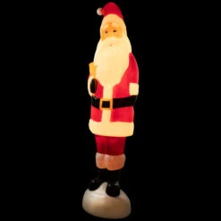 Lighted Blow Mold Santa Claus Outdoor Christmas Decoration - 59" -Christmas Decor Sale northlight jq95387 on20black 65426.1698252318