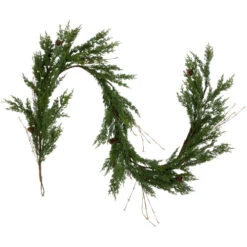 Northlight Real Touch™? Cypress And White Grape Berry Artificial Christmas Garland - 6' X 8" - Unlit 12 Northlight Real Touch™? Cypress And White Grape Berry Artificial Christmas Garland - 6' X 8" - Unlit -Christmas Decor Sale northlight jy88059 6 37349.1704379456