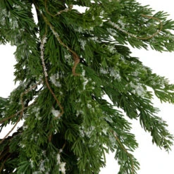 Northlight Real Touch™? Iced Cedar Artificial Christmas Wreath - 24" - Unlit -Christmas Decor Sale northlight jy91580 02 11192.1701796975