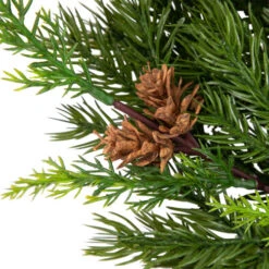 Northlight Real Touch™? Cypress And Pinecone Artificial Christmas Wreath - 24" - Unlit -Christmas Decor Sale northlight jy99523 2 04849.1701796958