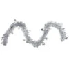 Northlight 50" X 2.75' Silver Snowflakes Tinsel Artificial Christmas Garland - Unlit -Christmas Decor Sale northlight k00348 43702.1665433296