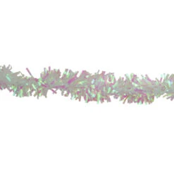 Northlight 50' X 4" White Iridescent Wide Cut Tinsel Christmas Garland - Unlit 6 Northlight 50' X 4" White Iridescent Wide Cut Tinsel Christmas Garland - Unlit -Christmas Decor Sale northlight k00354 1 59510.1665610740
