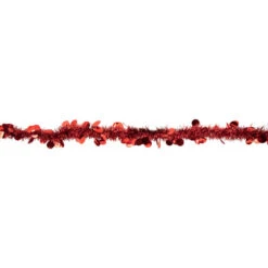 Northlight Tinsel And Polka Dot Commercial Christmas Garland - 50' X 2.5" - Red - Unlit -Christmas Decor Sale northlight k00355 2 10201.1667338057
