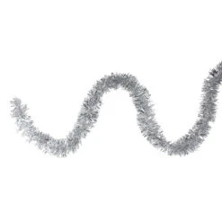 Northlight 50' X 2.25" Silver Tinsel Artificial Christmas Garland - Unlit