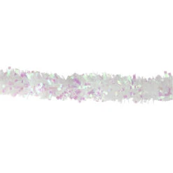 Northlight 12' X 3" Iridescent And Snowblush Wide Cut Tinsel Christmas Garland - Unlit -Christmas Decor Sale northlight k15318 1 51325.1667407026