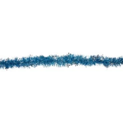 Northlight 12' X 3" Sky Blue And Silver Snowflakes Christmas Tinsel Garland - Unlit -Christmas Decor Sale northlight k15322 2updater 30483.1667339342