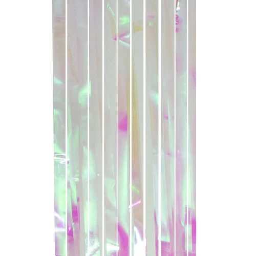 Northlight Iridescent Tinsel Christmas Window Or Door Curtain 3' X 8' 5 Northlight Iridescent Tinsel Christmas Window Or Door Curtain 3' X 8' - Image 3