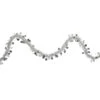 Northlight Tinsel And Polka Dot Commercial Christmas Garland - 50' X 1.5" - Silver - Unlit 2 Northlight Tinsel And Polka Dot Commercial Christmas Garland - 50' X 1.5" - Silver - Unlit -Christmas Decor Sale northlight k94054 1 60026.1667636180
