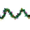 Northlight Christmas Light Bulb Wrapped Tinsel Commercial Garland - 50' X 2" - Green And Multicolor - Unlit -Christmas Decor Sale northlight k94055 1updated 93444.1664465477