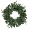 Northlight Real Touch™ Frosted Mixed Pine Artificial Christmas Wreath - 24" - Unlit -Christmas Decor Sale northlight kji28173 1 updated2022 36670.1662575095
