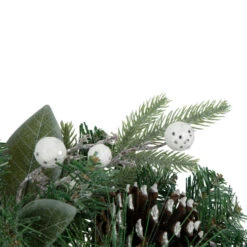 Northlight Real Touch™ Frosted Mixed Pine Artificial Christmas Wreath - 24" - Unlit -Christmas Decor Sale northlight kji28173 3 updated2022 21612.1662575101