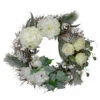 Northlight Floral Flocked Pine Artificial Grapevine Christmas Wreath - 24" - Unlit -Christmas Decor Sale northlight kji28196 75470.1588351398