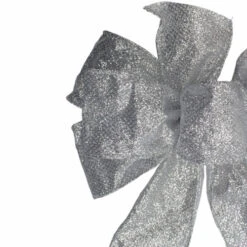 Northlight Glittered 6-Loop Christmas Bow Decoration - 9" X 14" - Silver 7 Northlight Glittered 6-Loop Christmas Bow Decoration - 9" X 14" - Silver -Christmas Decor Sale northlight ky91465 1 96419.1608347586