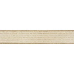 Northlight Gold Glitter Striped Christmas Wired Craft Ribbon 2.5" X 10 Yards