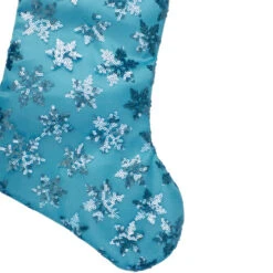 Northlight 20.5" Ice Palace Blue Sequin Snowflake Christmas Stocking With White Faux Fur Cuff 8 Northlight 20.5" Ice Palace Blue Sequin Snowflake Christmas Stocking With White Faux Fur Cuff -Christmas Decor Sale northlight l85557 3 32867.1591031602