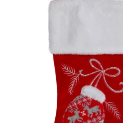 Northlight 20.5-Inch Red And White Winter Mittens Embroidered Christmas Stocking -Christmas Decor Sale northlight l87989 2 sample 34778.1604196381