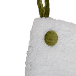 Northlight 20.5-Inch Green And White Corduroy Christmas Stocking -Christmas Decor Sale northlight l88030 4 sample 86827.1664379675