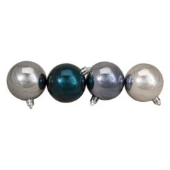 Northlight 60ct Silver And Blue Shatterproof 3-Finish Christmas Ball Ornaments 2.5" (60mm) -Christmas Decor Sale northlight lj15372 3 updated 90854.1611893127