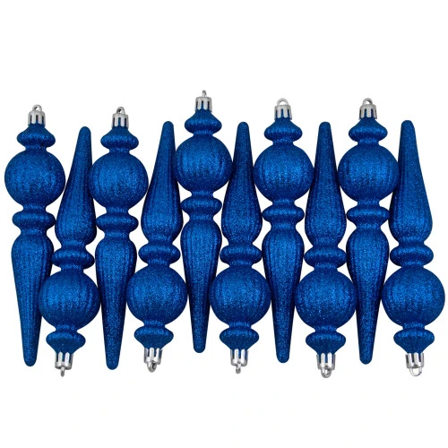 Northlight 75ct Blue And Silver Shatterproof 3-Finish Christmas Ball Ornaments 7 Northlight 75ct Blue And Silver Shatterproof 3-Finish Christmas Ball Ornaments - Image 5
