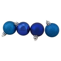 Northlight 96ct Royal Blue Shatterproof 4-Finish Christmas Ball Ornaments 1.5" (40mm) -Christmas Decor Sale northlight lj35263 2updated 82405.1630079092